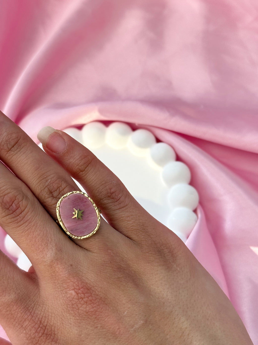 Ring - Nature Pink North Star