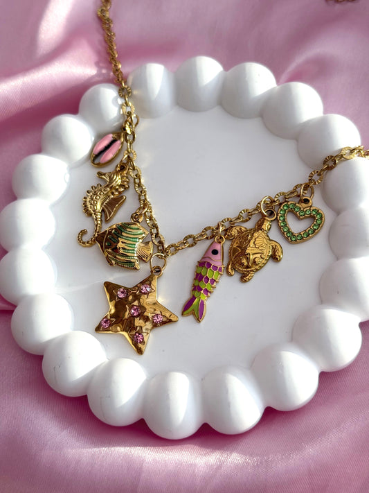 Charm Necklace - Colourfully Summer