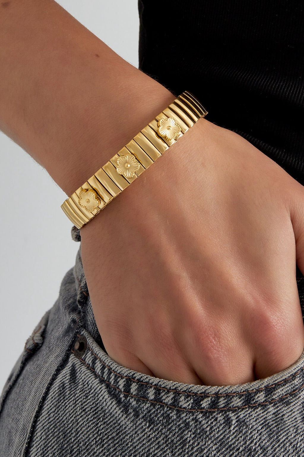 Bloom Armband - Goud