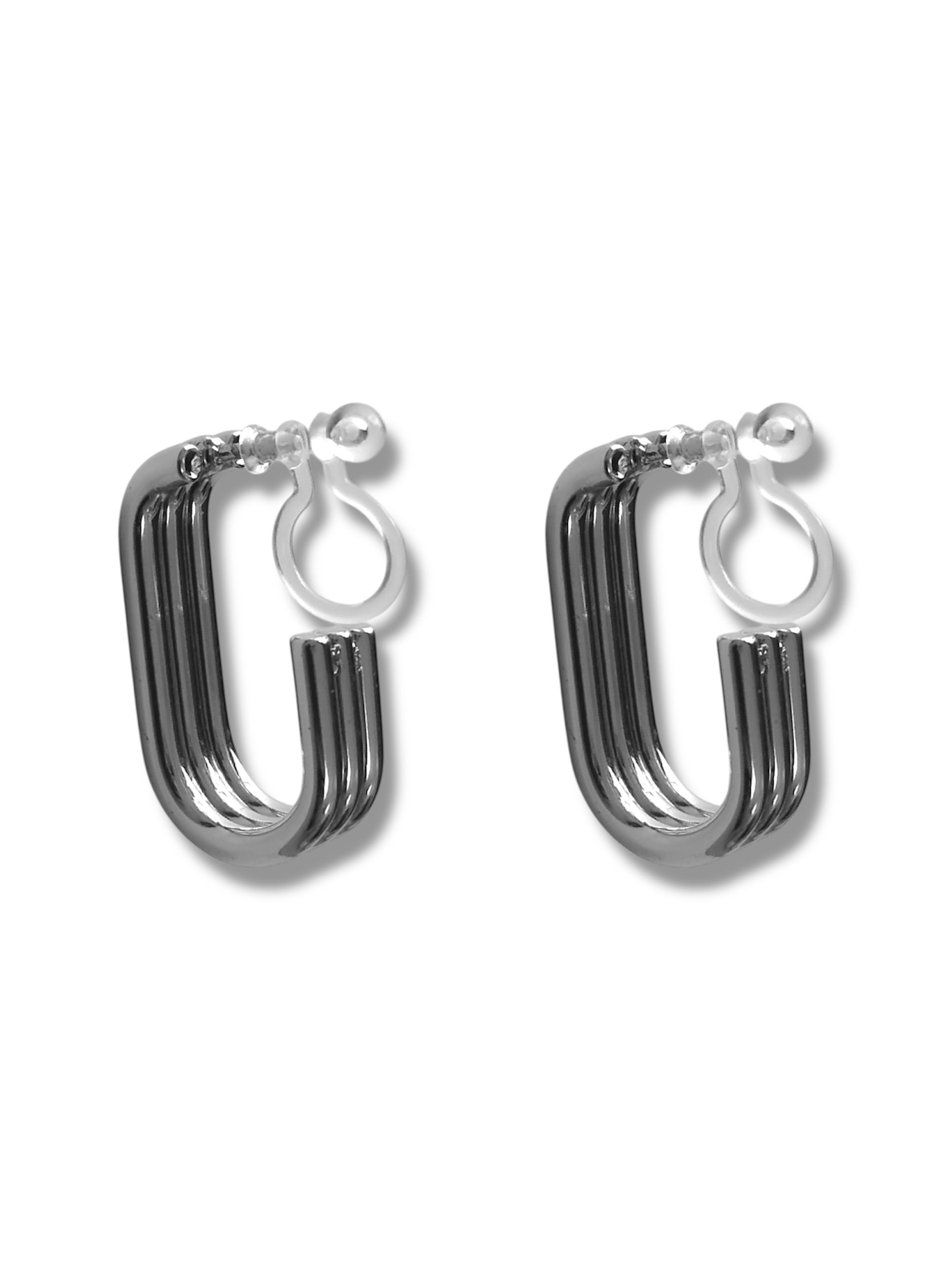 Clip on Earrings - Adorn your ears with beauty - Silver