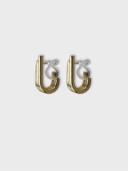 Clip on Earring - Slay - Gold
