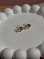 Clip on Earrings - Little Crown Love