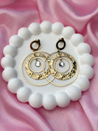 Earrings - Dream Catcher - Gold