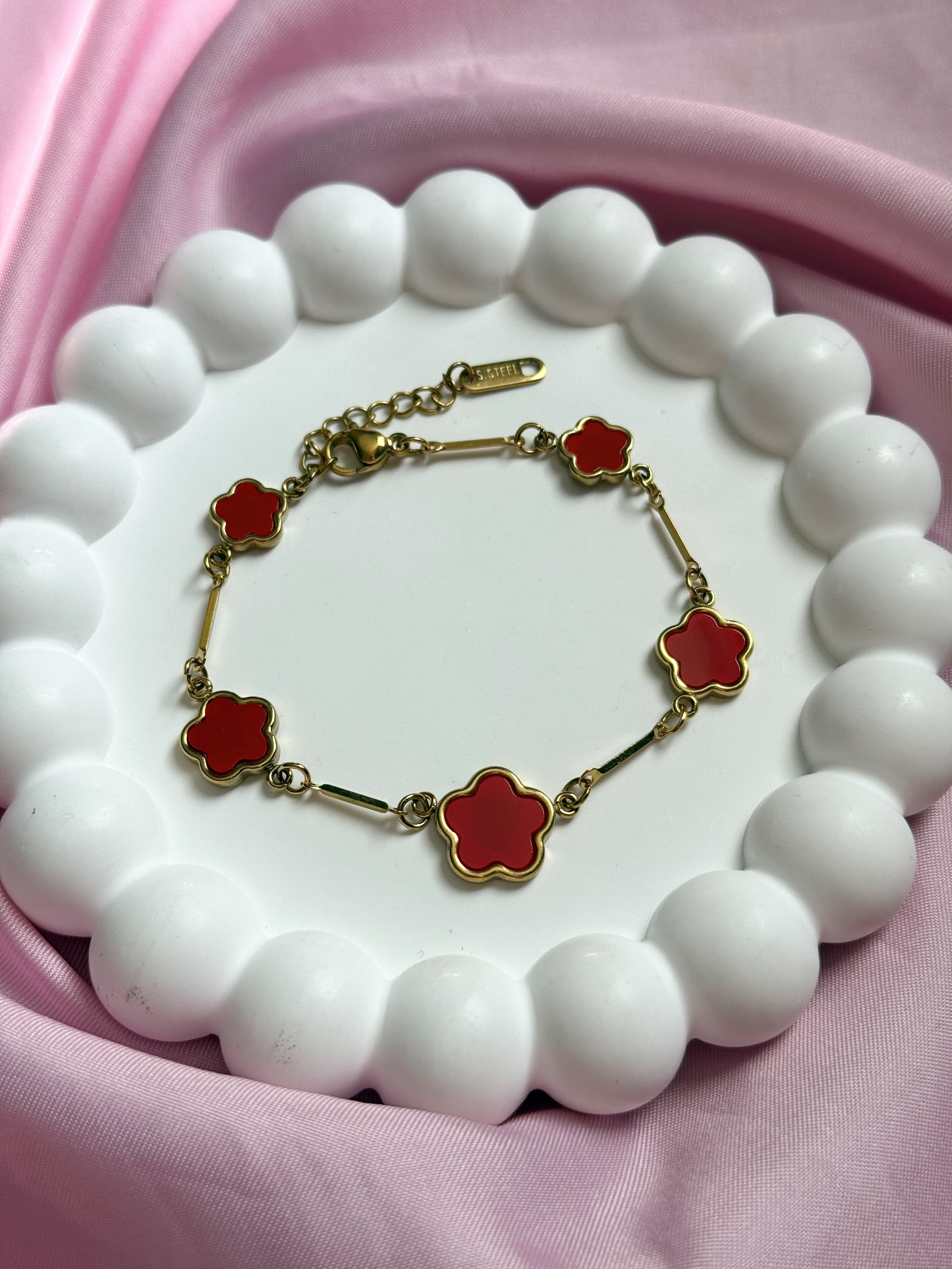 Bracelet - Cece - Red