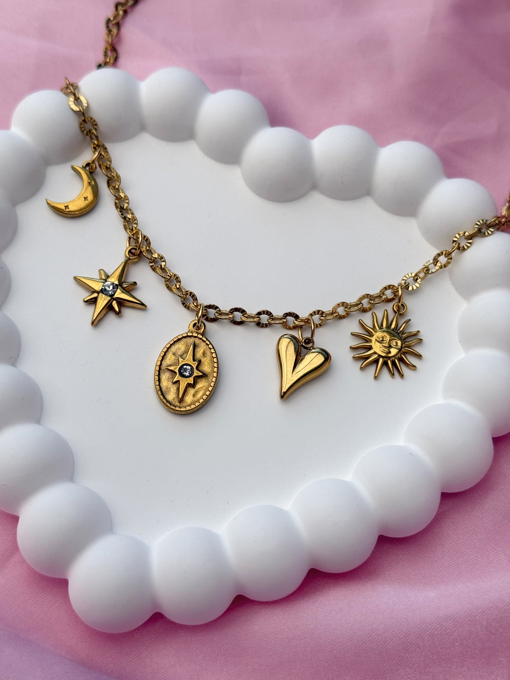 Charm Necklace- Blaze