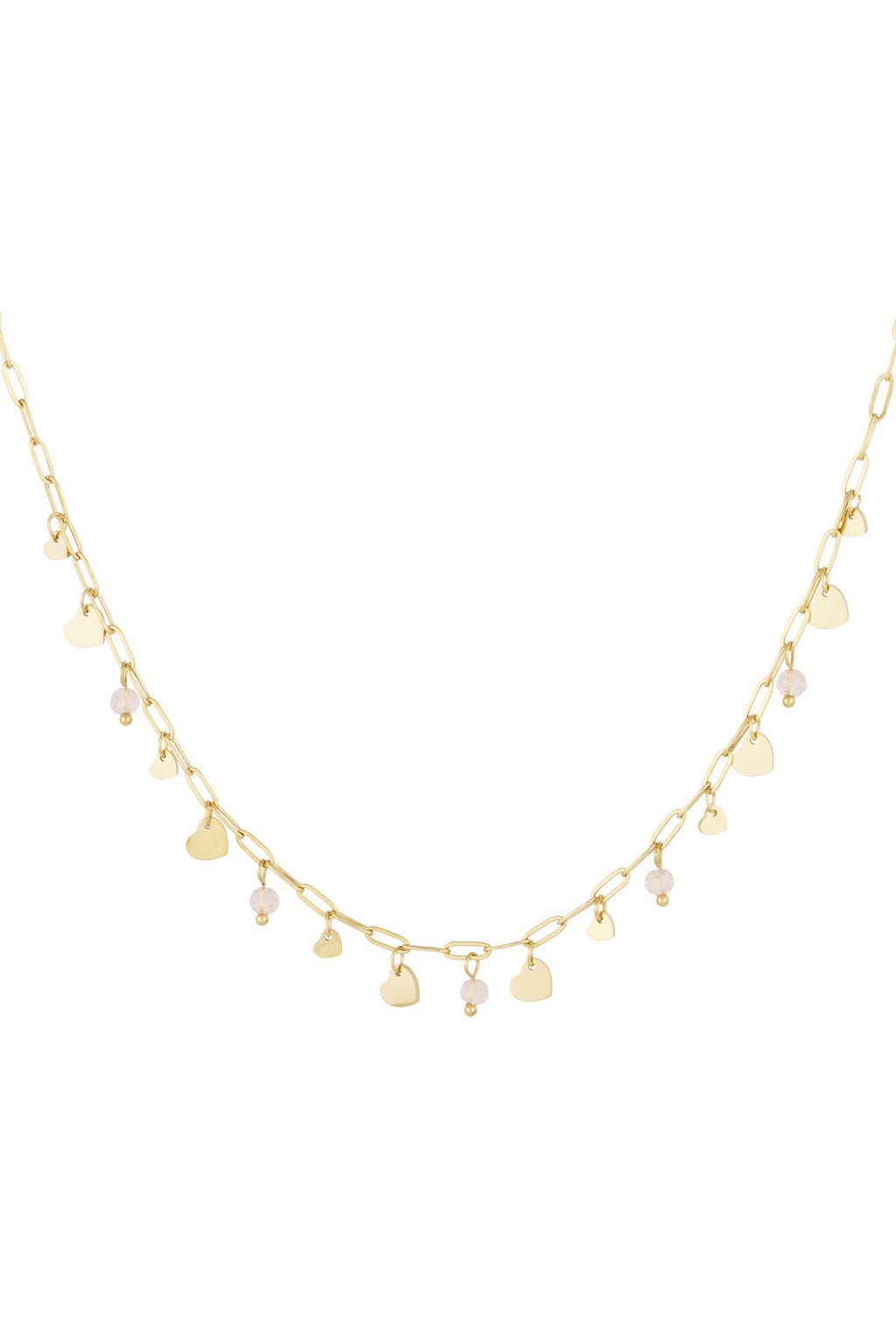 Necklace - Pink heart