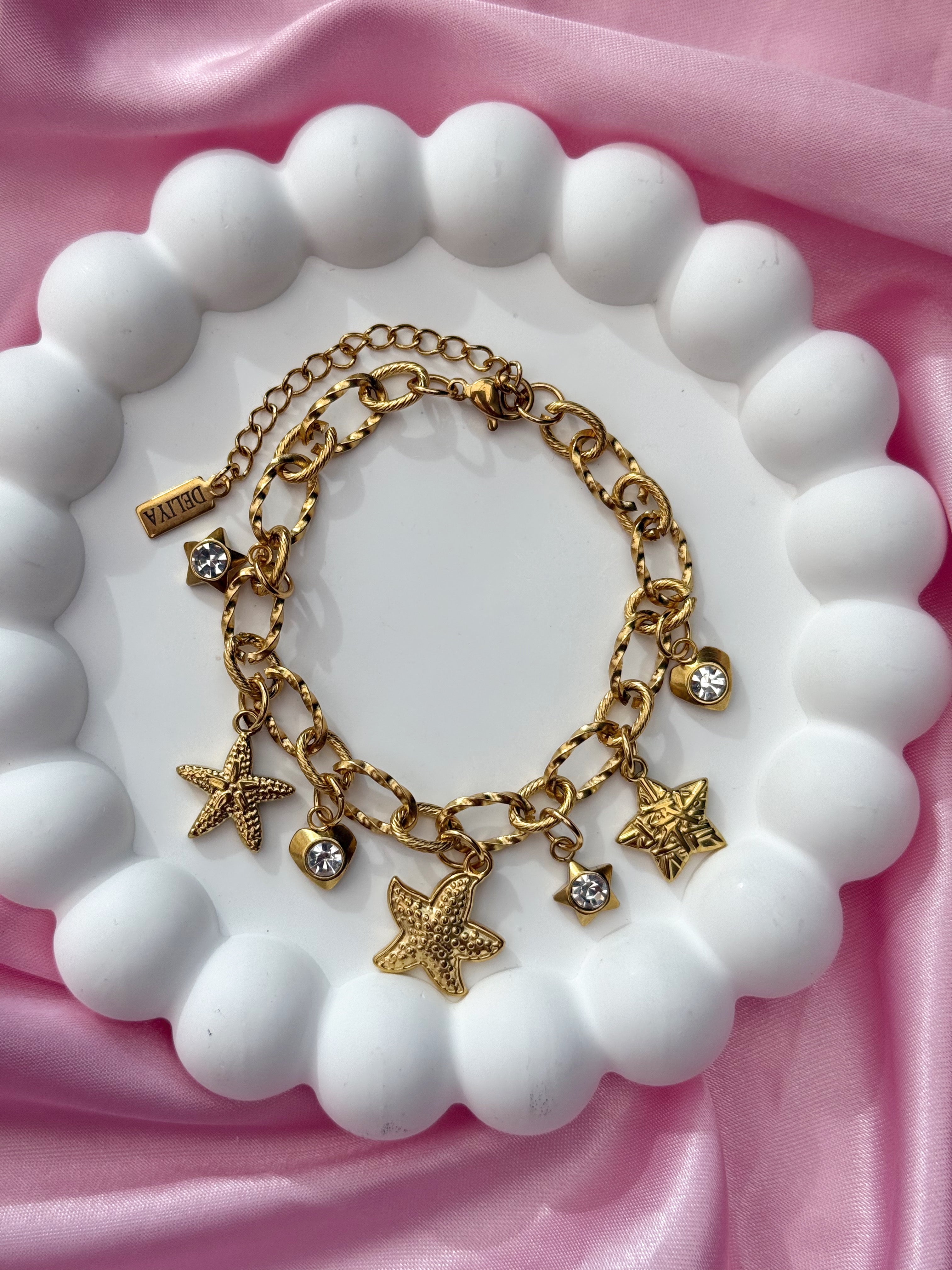 Charm Bracelet - Three Seastar