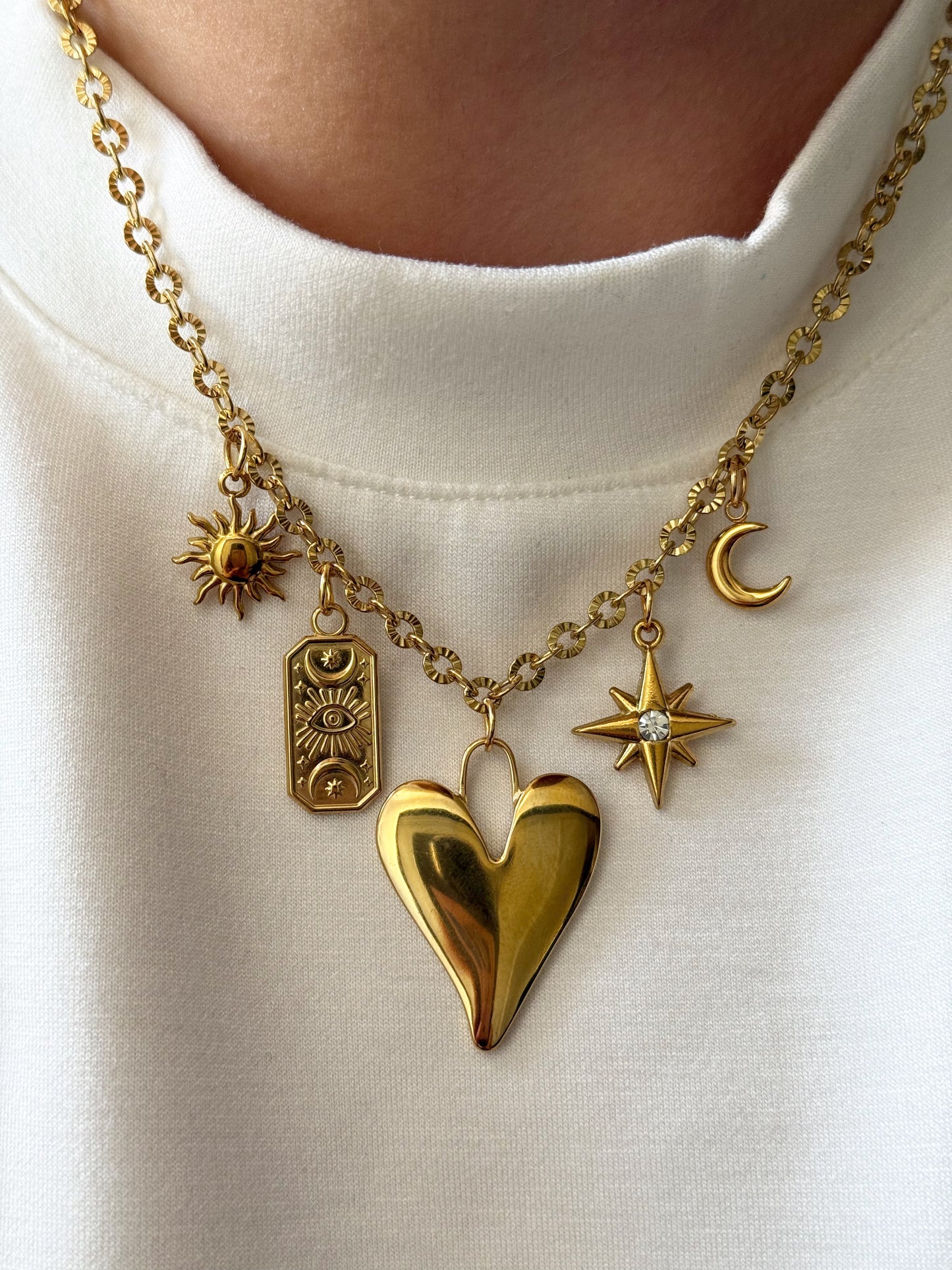 Charm Necklace - Eye Catch