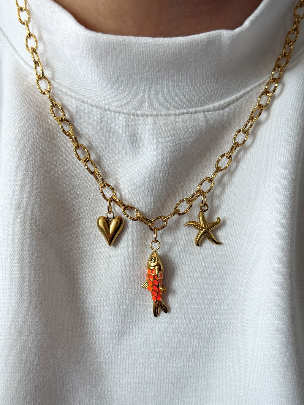 Necklace - Fish Star