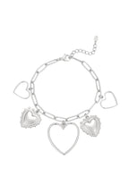 Charm Bracelet - Open love - Silver