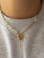 Necklace - Perfect love - Gold