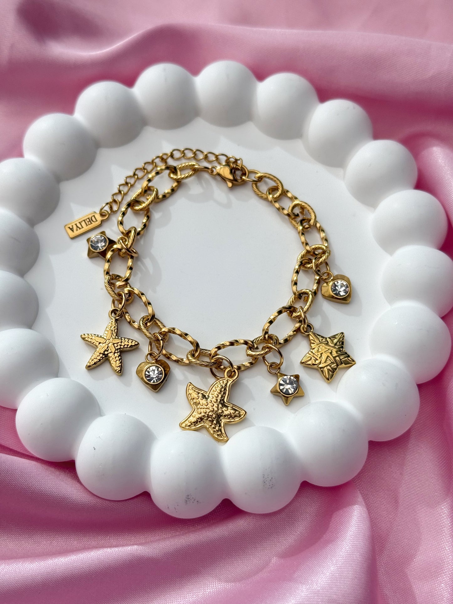 Charm Bracelet - Three Seastar