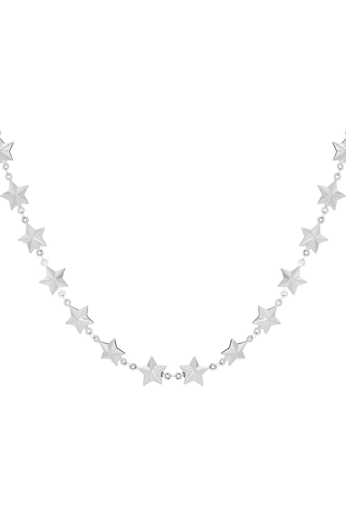 Necklace - Stars - Silver