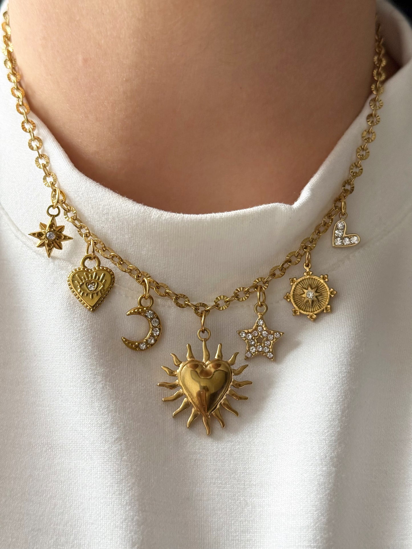 Charm Necklace - Spicy Love