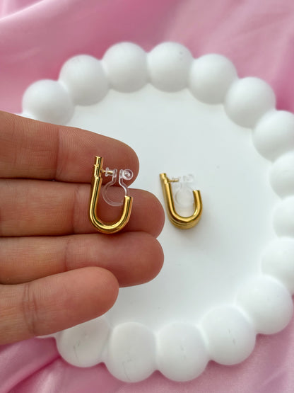 Clip on Earring - Slay - Gold