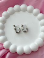 Clip on Earrings - Clip, snap and Slay! - Silver