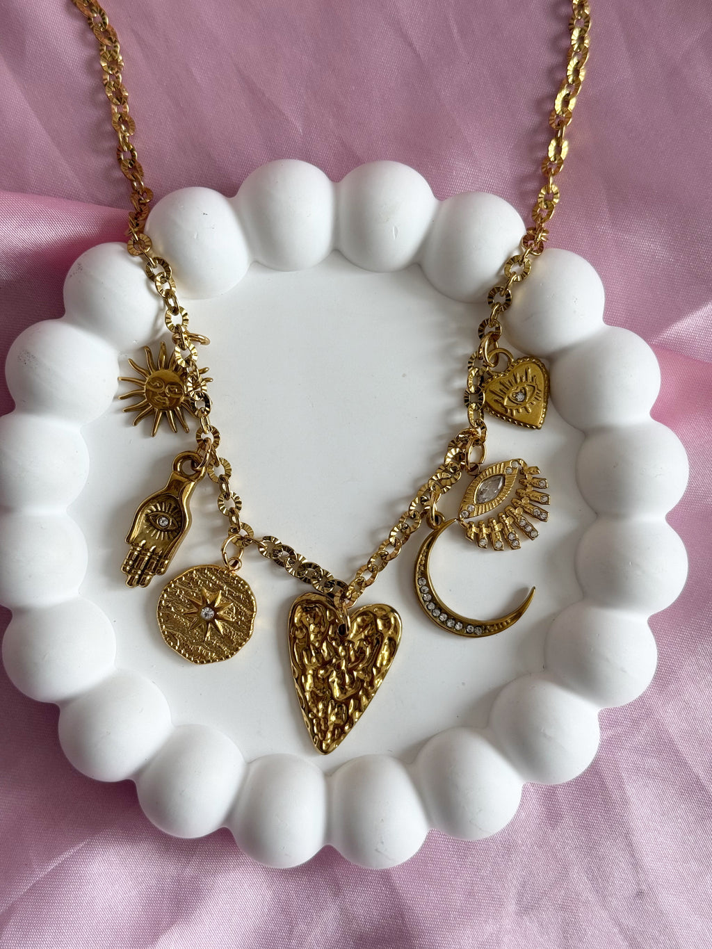 Charm Necklace - Stormy