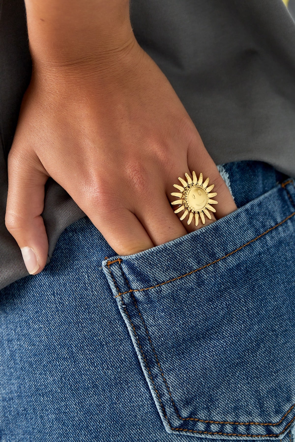 Sunshine Lover ring - Goud