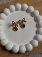 Clip on Earrings - Bowtie Love