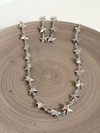 Necklace - Stars - Silver