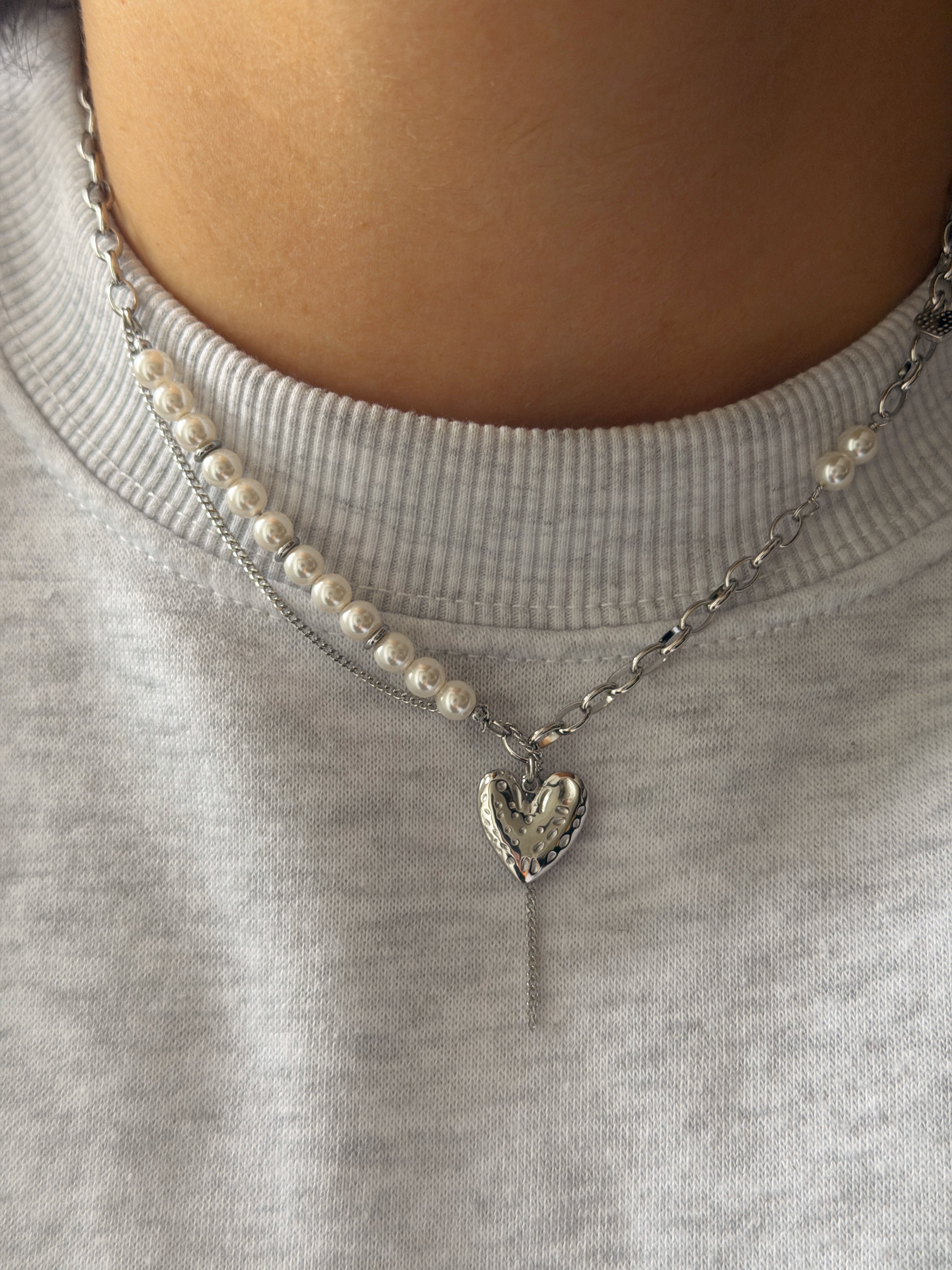 Necklace - Perfect love - Silver