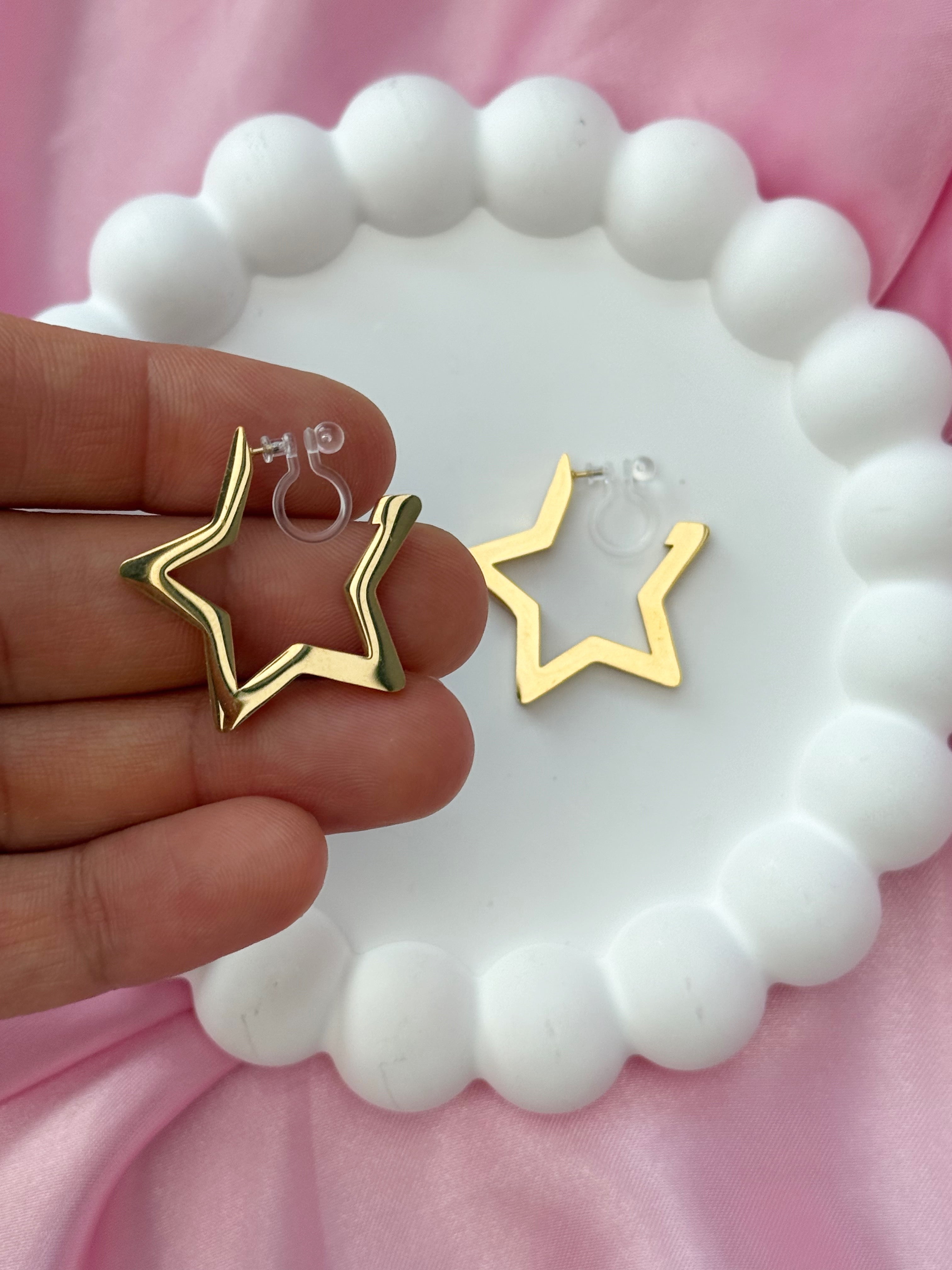 Clip on Earrings - Full of Star