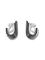 Clip on Earrings - Slay - Silver
