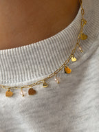 Necklace - Pink heart