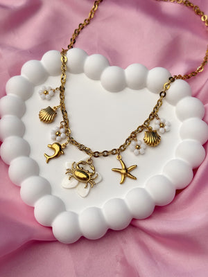 Charm Necklace - Little Sea Animals