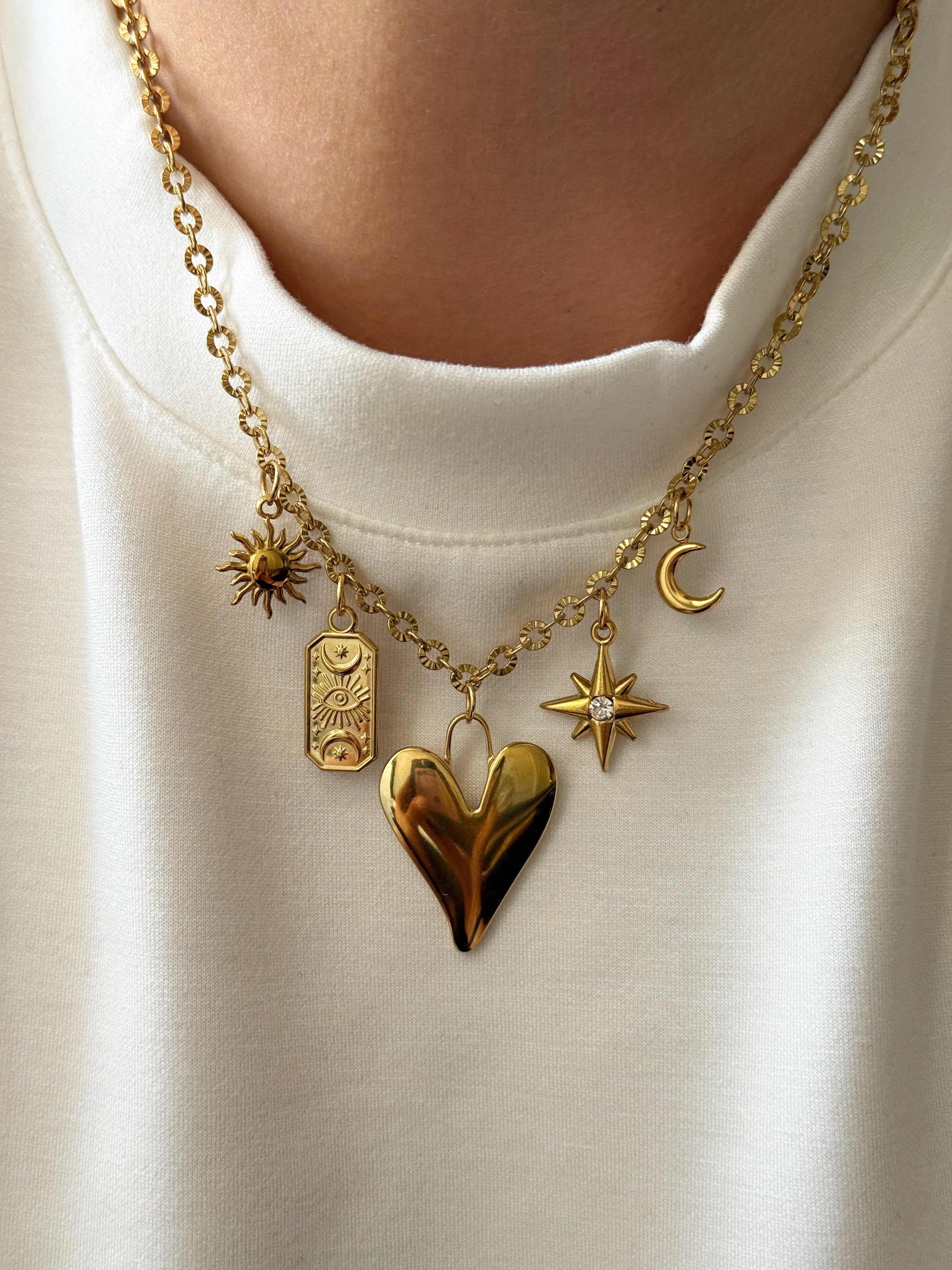 Charm Necklace - Eye Catch