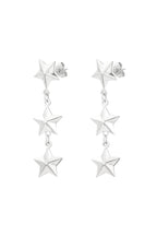 Earrings - Stars - Silver