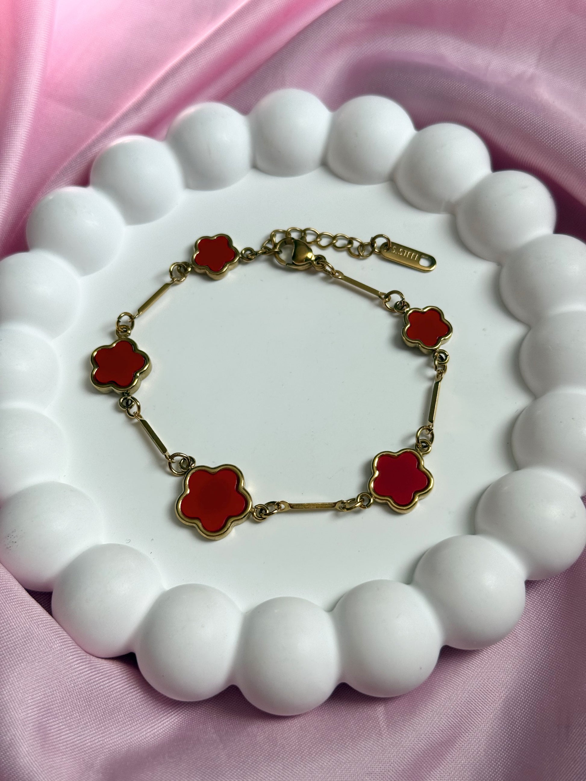 Bracelet - Cece - Red