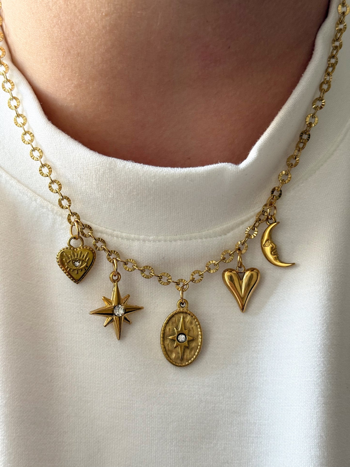 Charm Necklace - Nowie