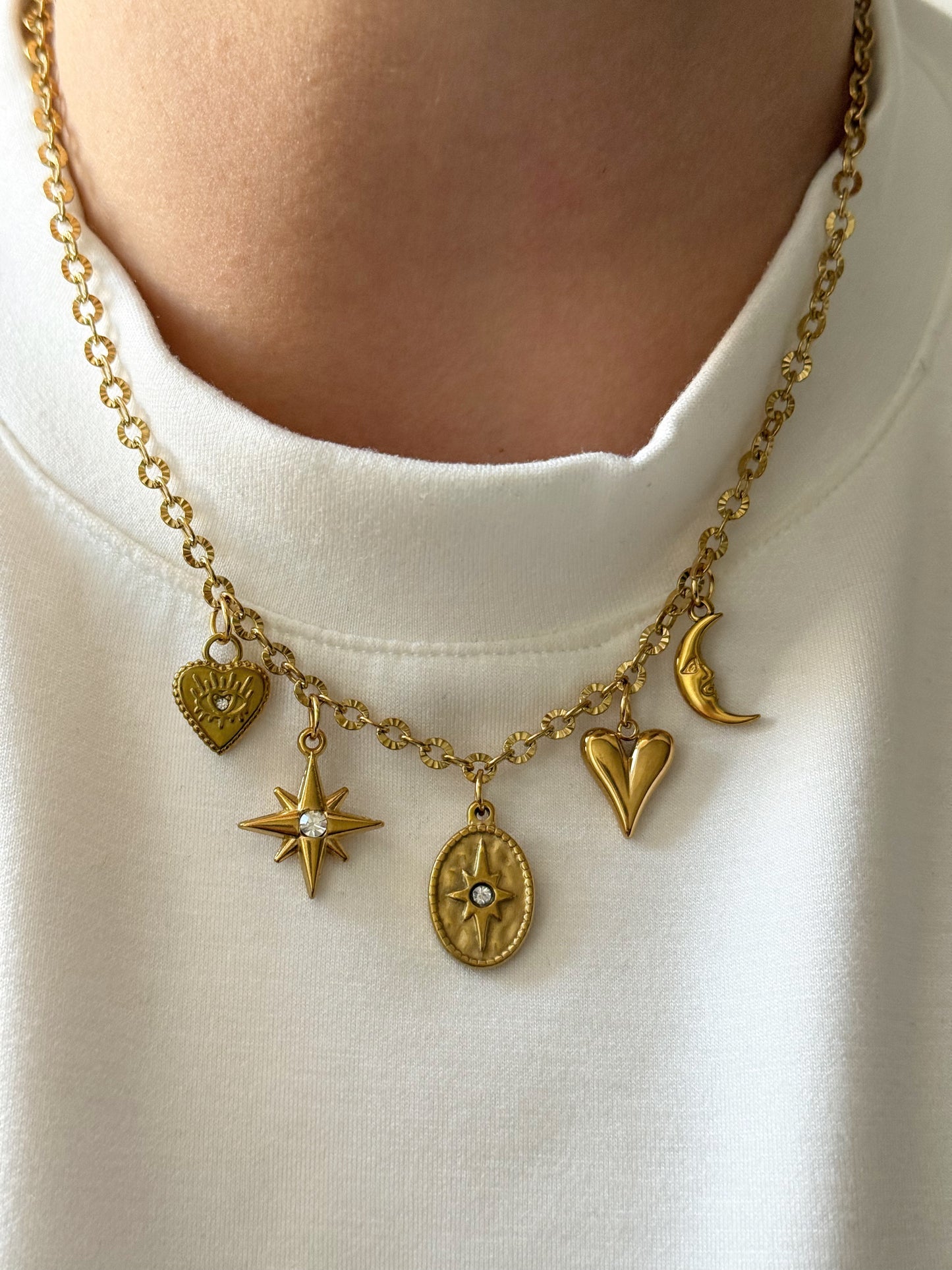Charm Necklace - Nowie