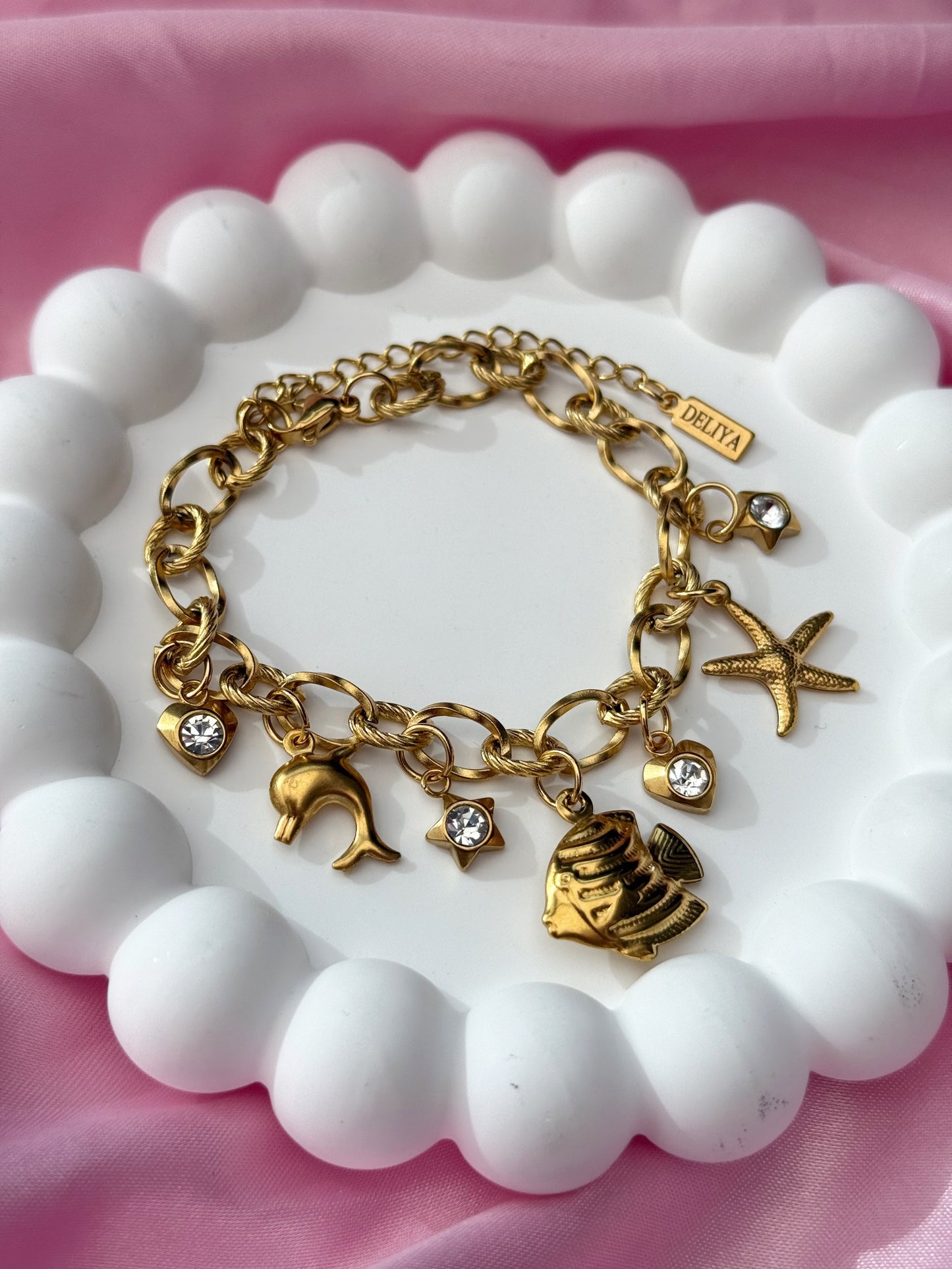 Charm Bracelet - Fishy Love