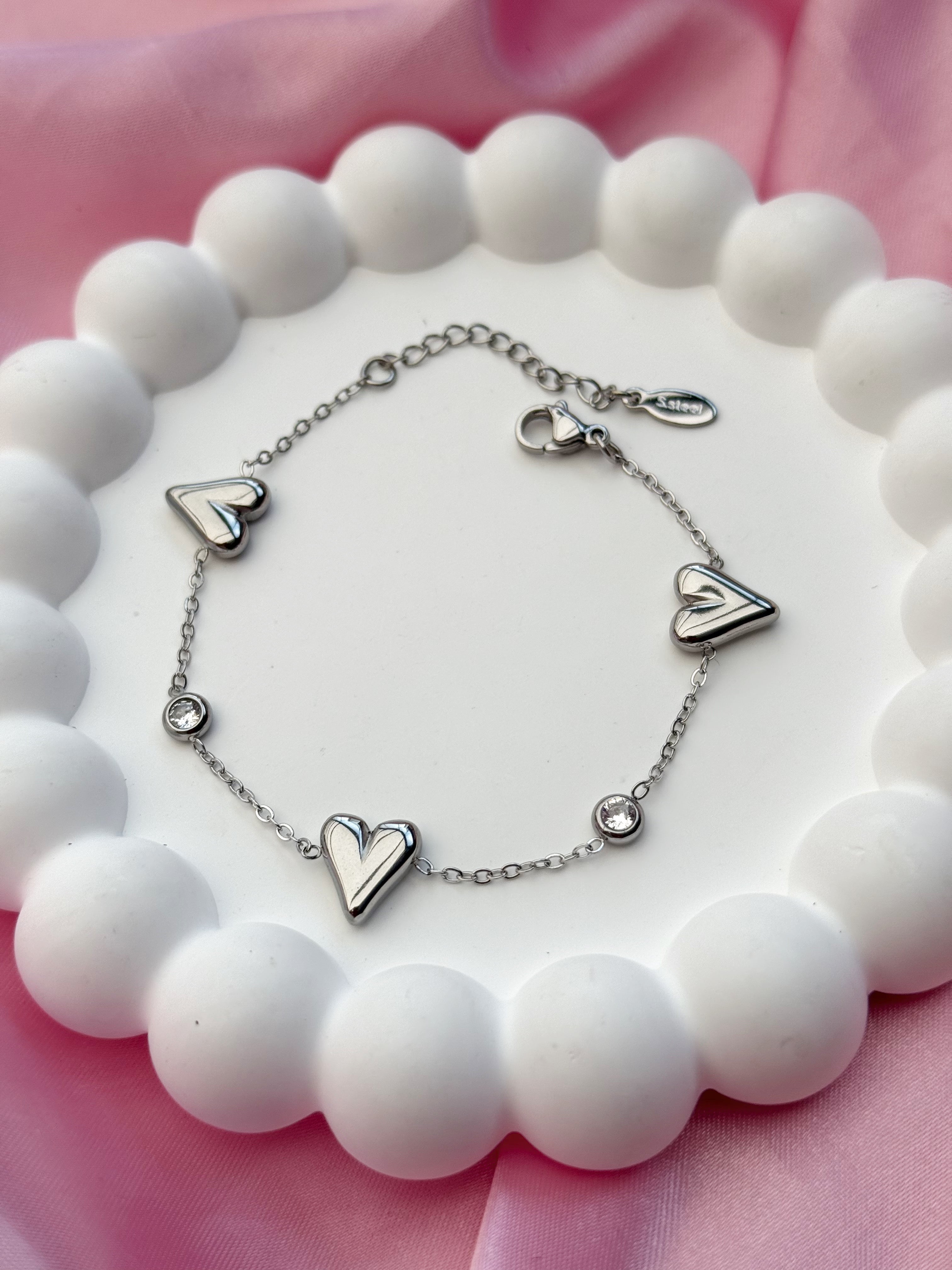 Bracelet - Gleaming - Silver