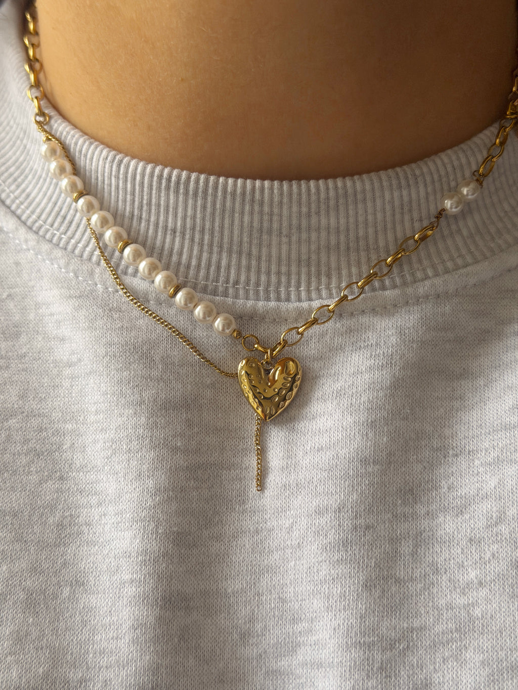 Necklace - Perfect love - Gold