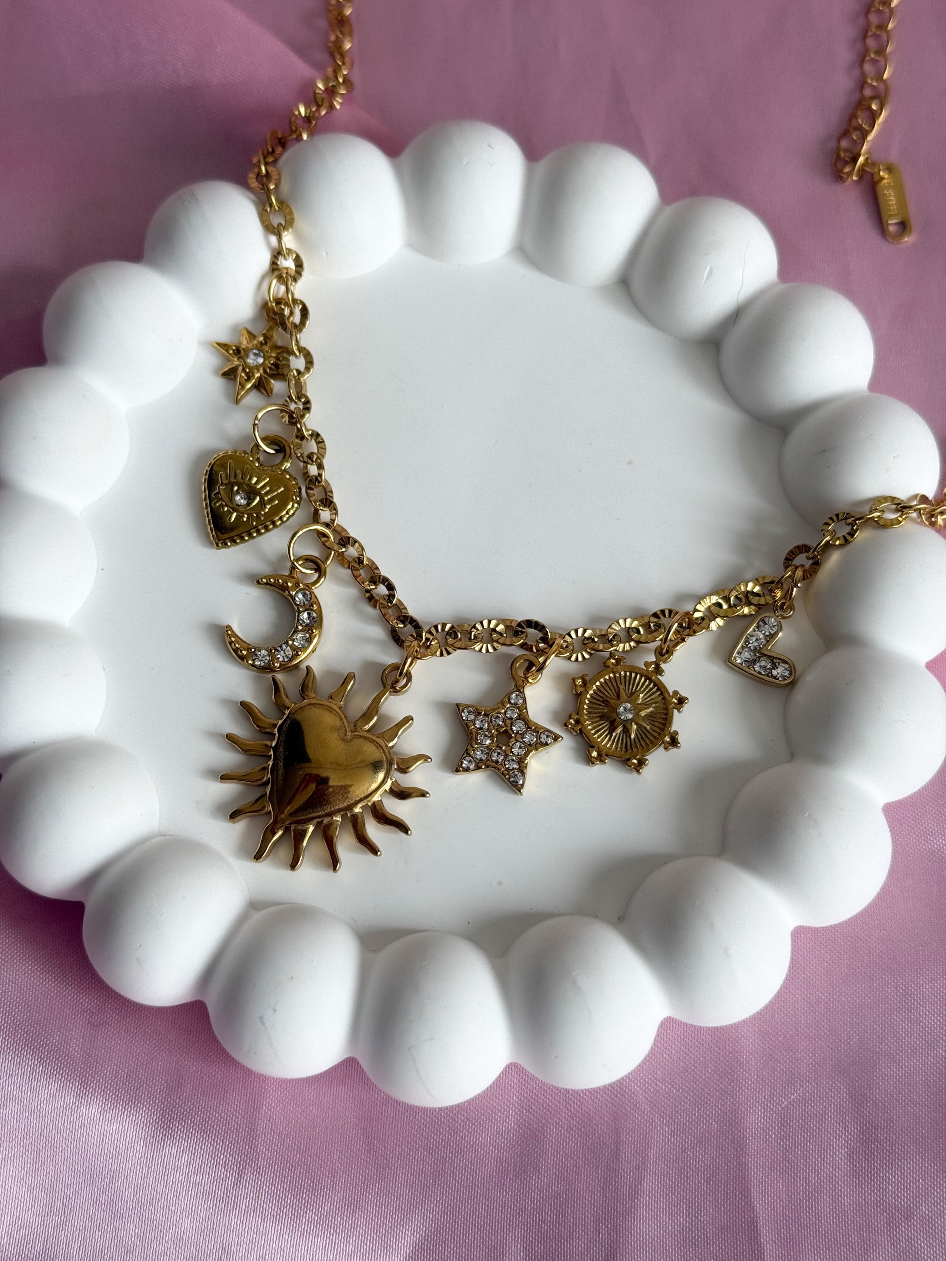 Charm Necklace - Spicy Love