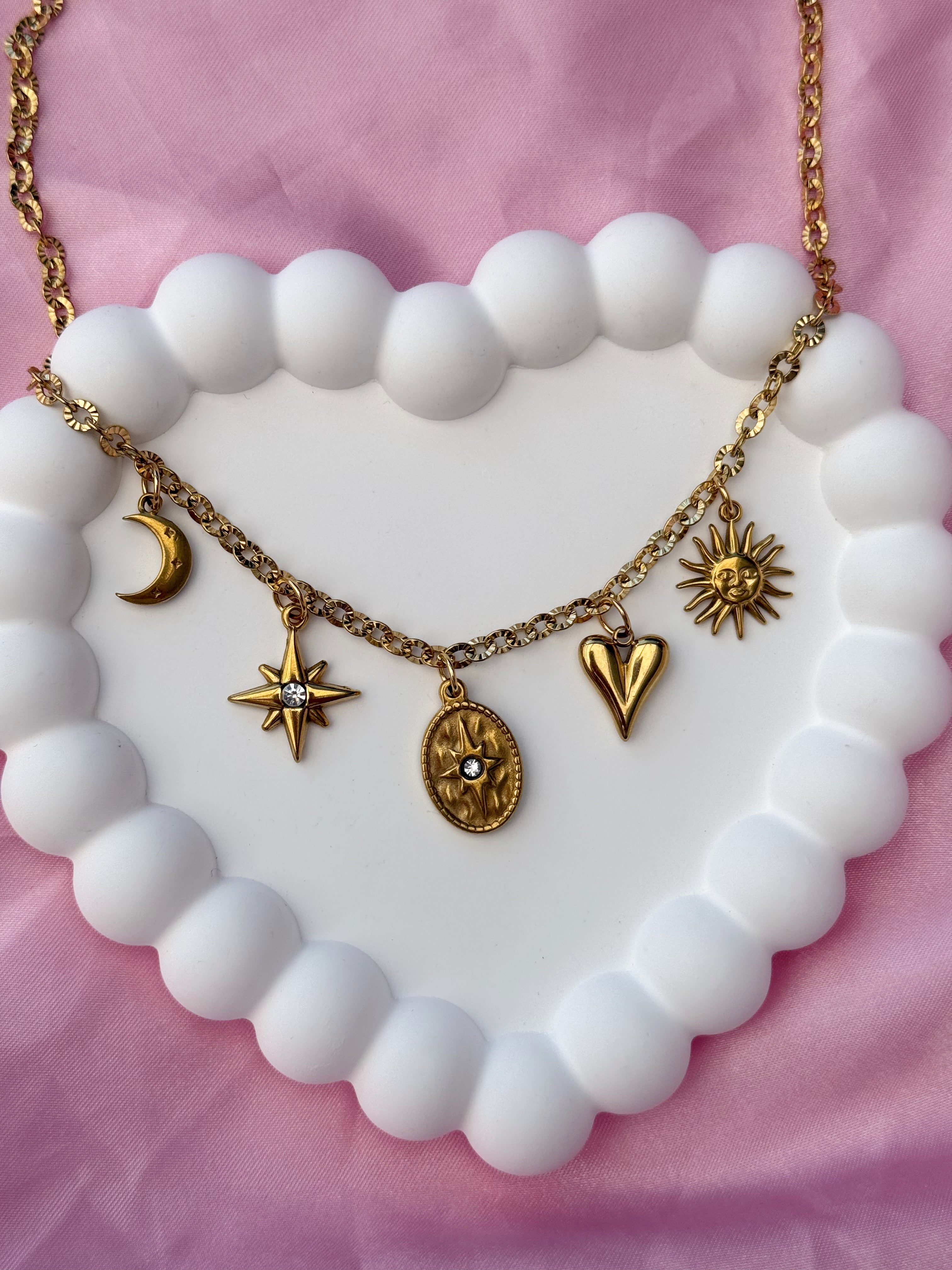 Charm Necklace- Blaze