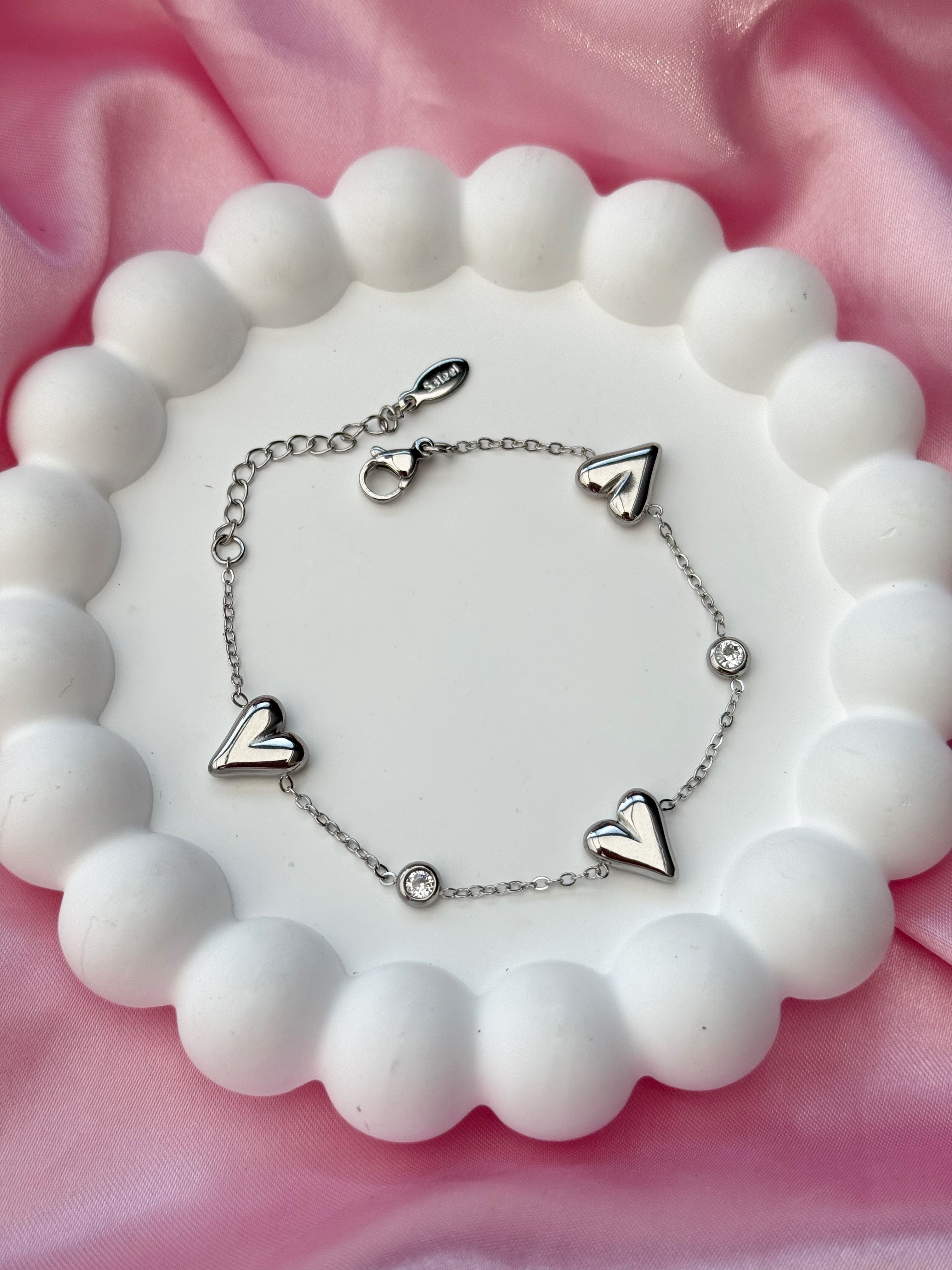 Bracelet - Gleaming - Silver