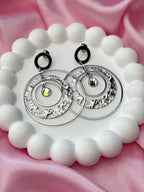 Earrings - Dream Catcher - Silver