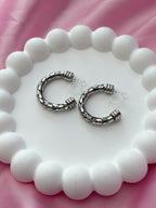 Clip on Earrings - Hint of Glamour - Silver
