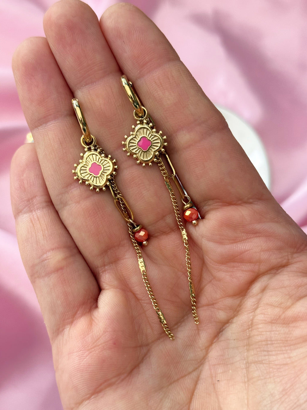 Earrings - Sierra Pink