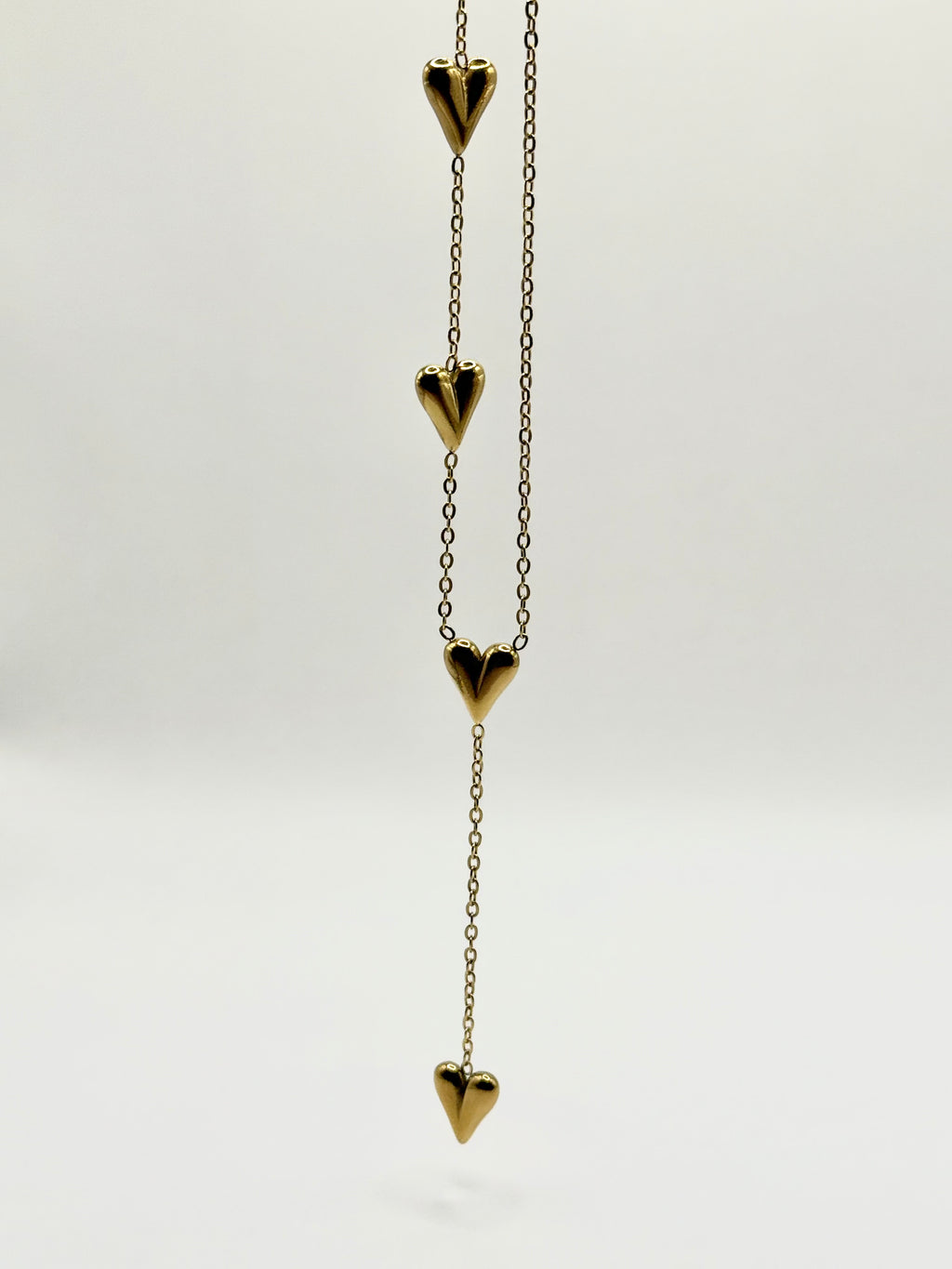 Necklace - 4 hearts