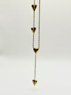 Necklace - 4 hearts