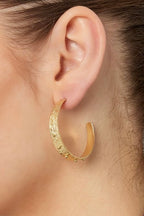 Earrings - Moon Studs