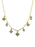 Collier - Trèfle en Zircone