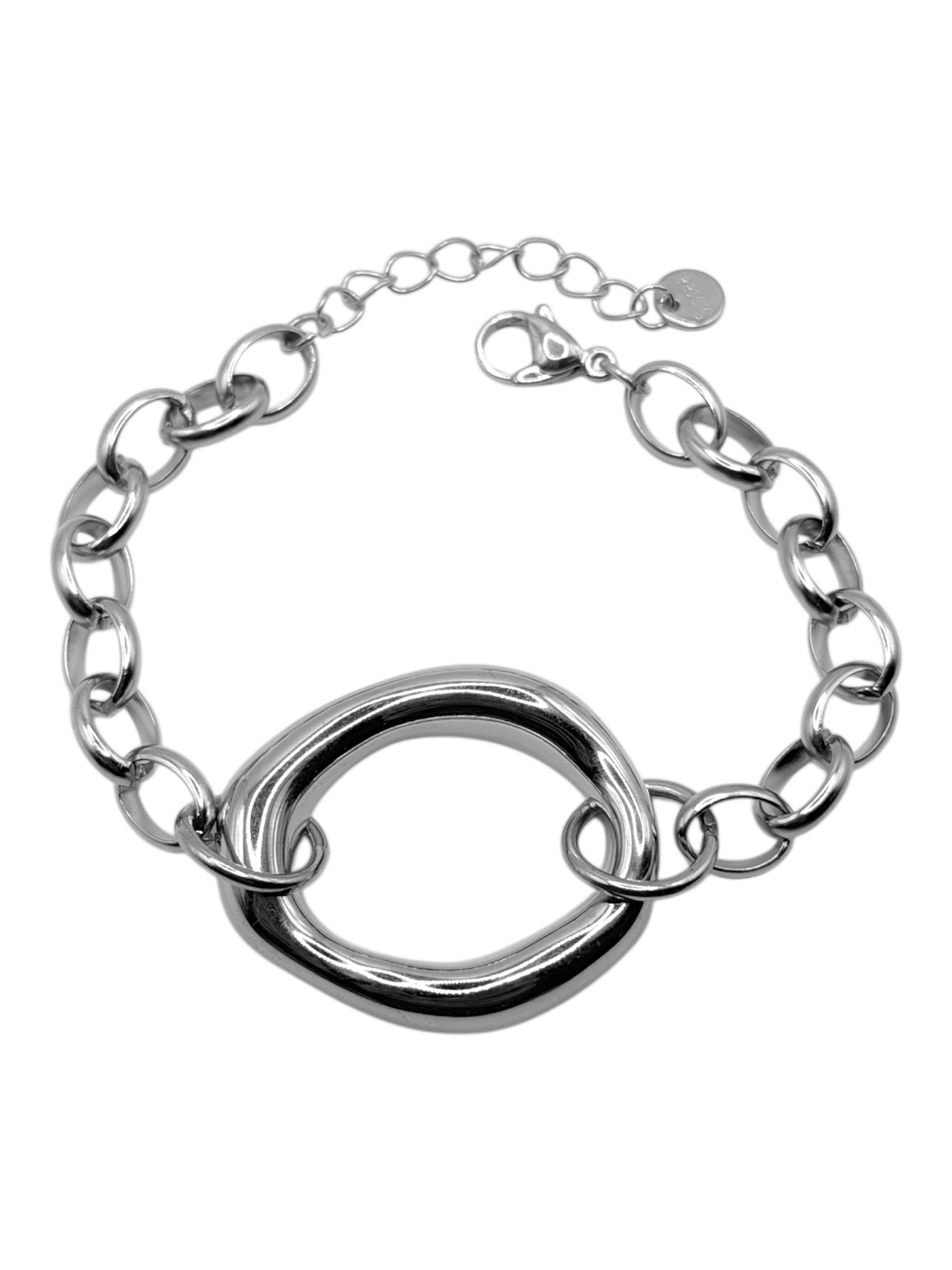 Bracelet - Oval Glow - Silver
