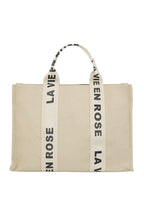 La vie en Rose Shopper - Beige
