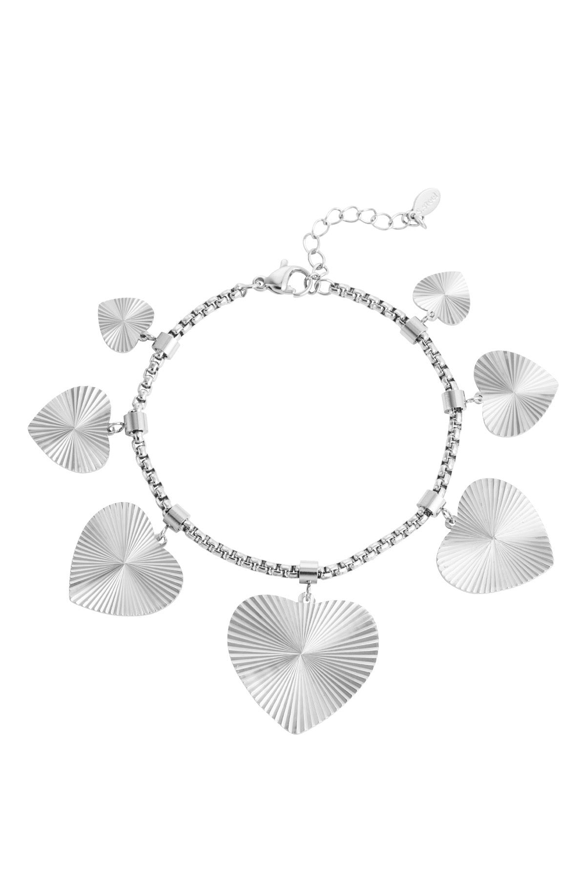 Bracelet - Statement Love - Silver